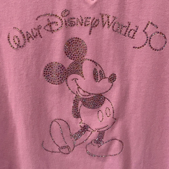 Disney Pink LE Walt Disney World 50th Anniversary - Small - Picture 3 of 9